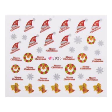 Matrica Christmas E025