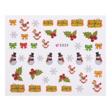 Matrica Christmas E028