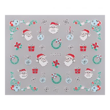 Matrica Christmas TJ053 Silver
