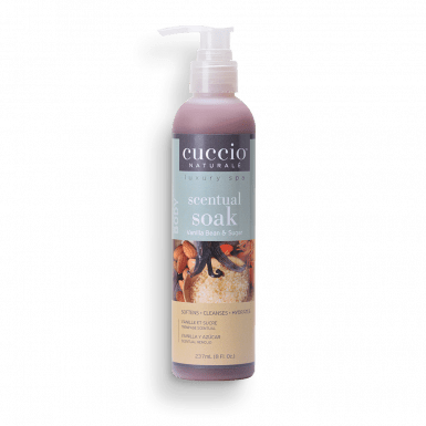 Cuccio 3in1 Tusfürdő Vaníliával és Cukorral - Scentual Soak Vanilla Bean & Sugar