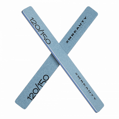 Csillámos Körömreszelő - Kék #120/150