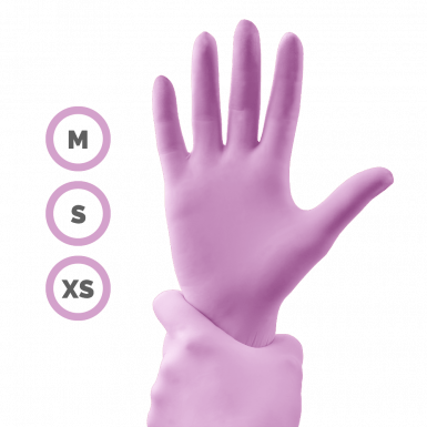 Gumikesztyű - Pink