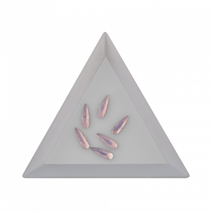 Csiszolt formakő csepp 03 opál pink