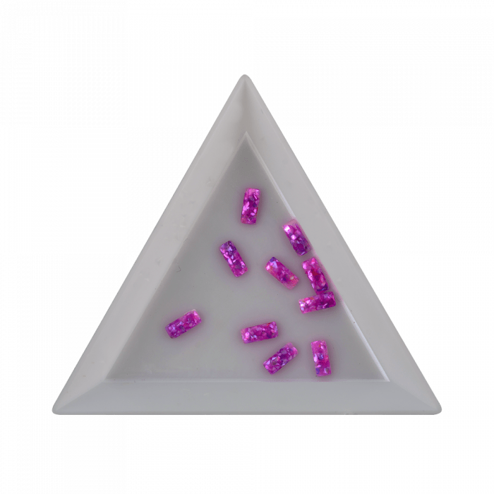 Formakő kagyló téglalap purple