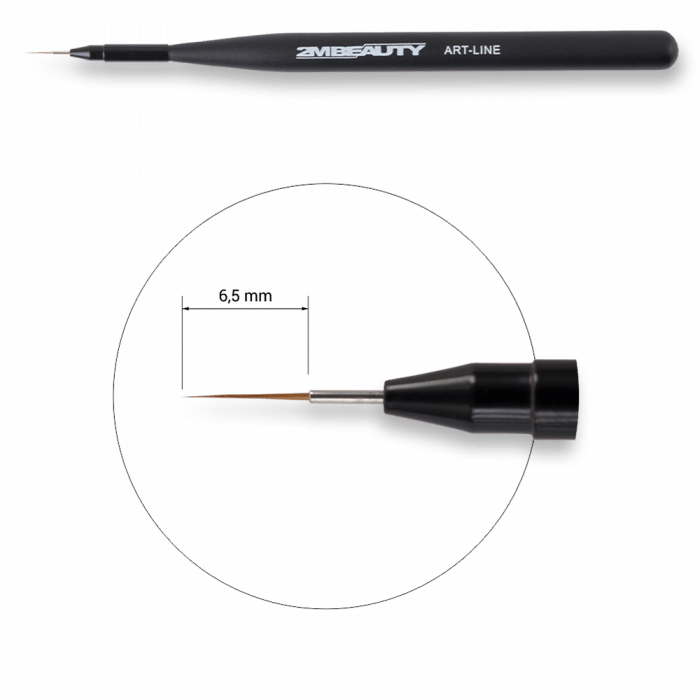 Díszítő ecset ART Line - Black Beauty
