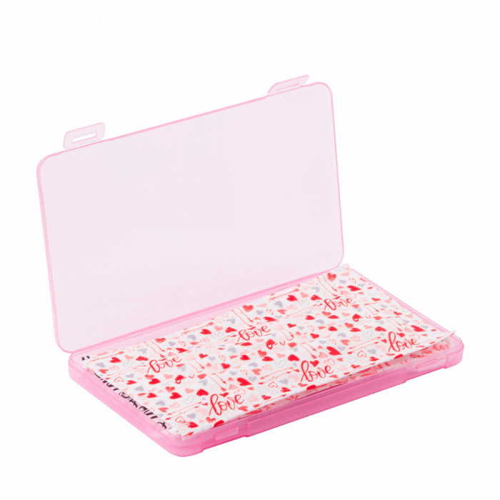 Maszk tároló - pink
