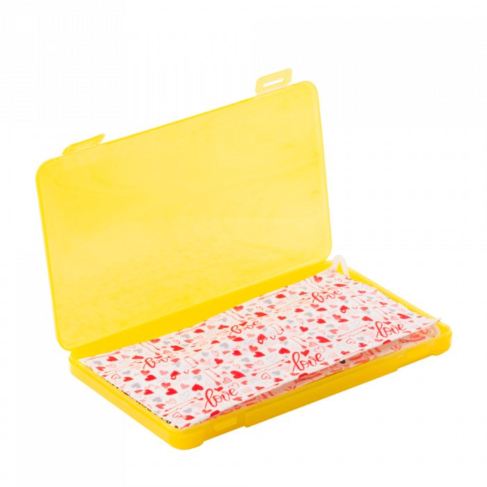 Maszk tároló - yellow