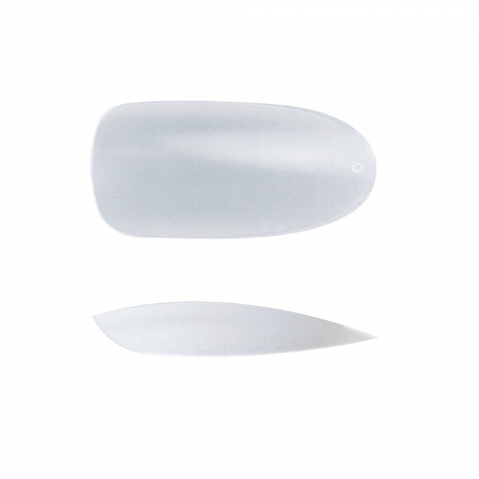 Nail Art Tip Oval Clear - 120 db Tip