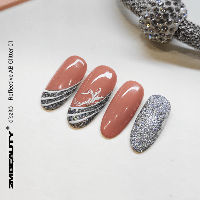 Csillámpor - Reflective AB Glitter 01