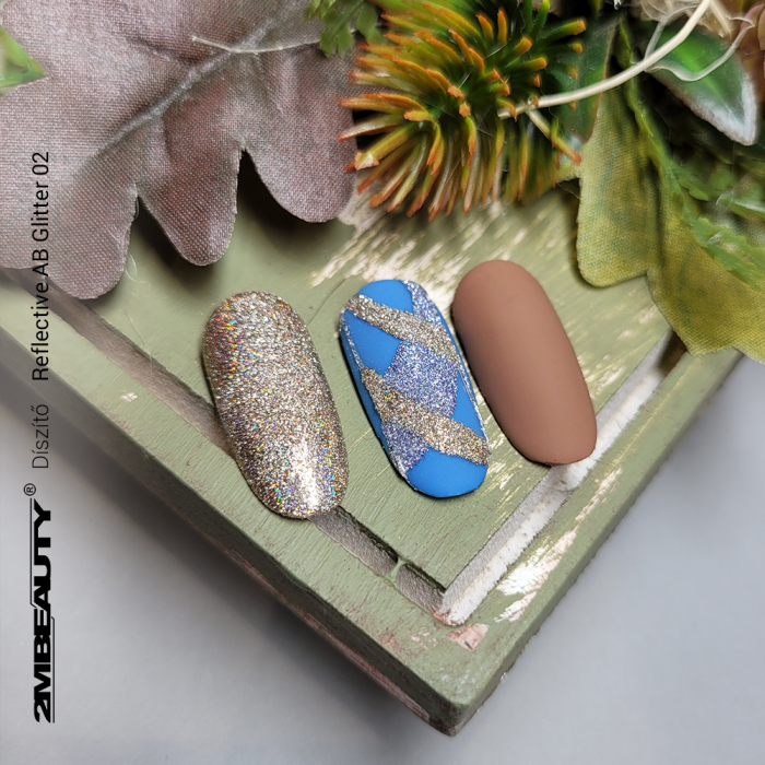 Csillámpor - Reflective AB Glitter 02