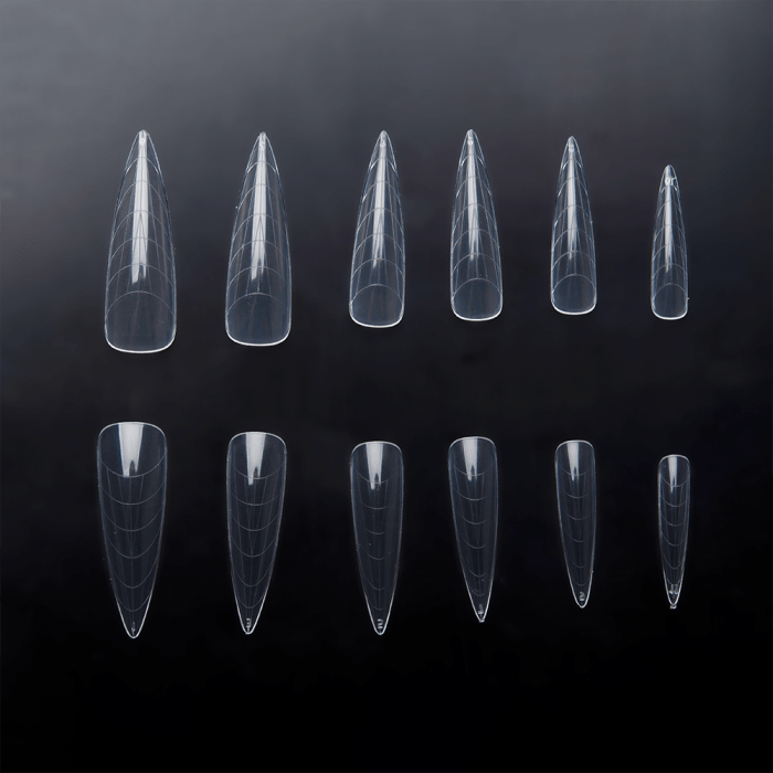 Acryl Pro Gel Nail Form Stiletto - 120 darabos