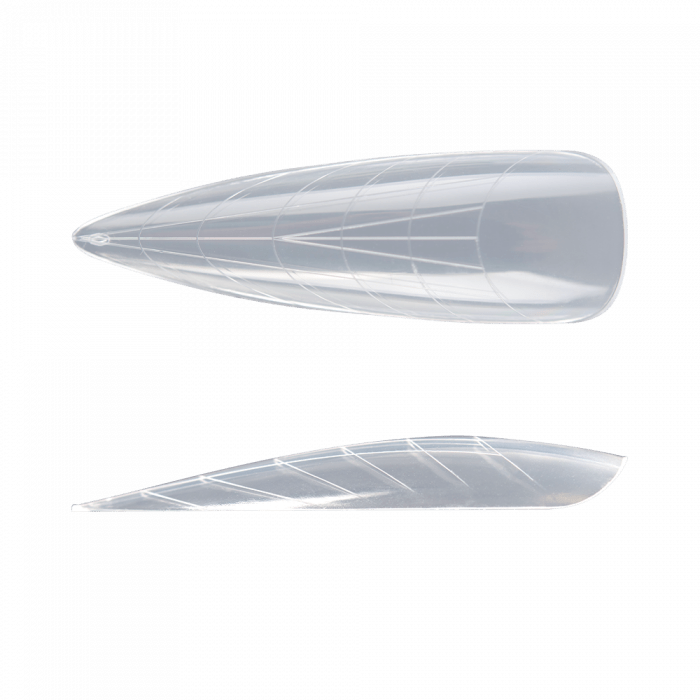 Acryl Pro Gel Nail Form Stiletto - 120 darabos