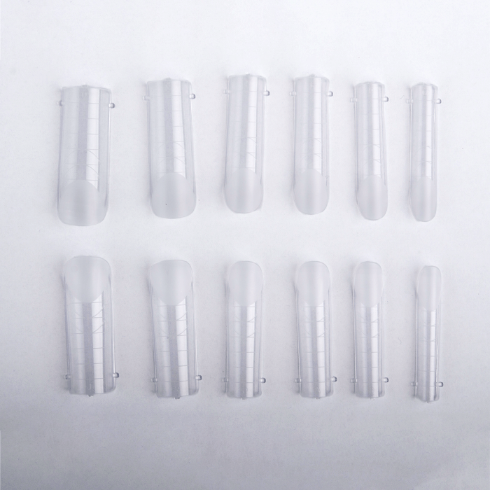 Acryl Pro Gel Nail Form Slim Square - 120 darabos