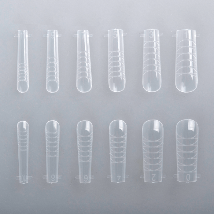 Acryl Pro Gel Nail Form Modern Square - 120 darabos