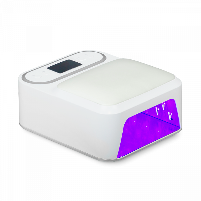 Kéztámaszos MultiLED Lámpa 01 - 48W Pillow UVLED - Ezüst