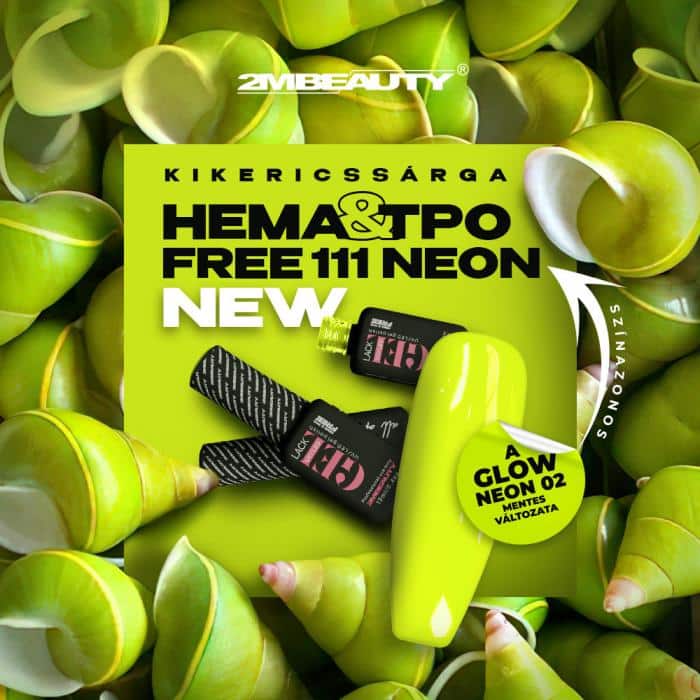 Gel Lack - HEMA Mentes 111 - Neon