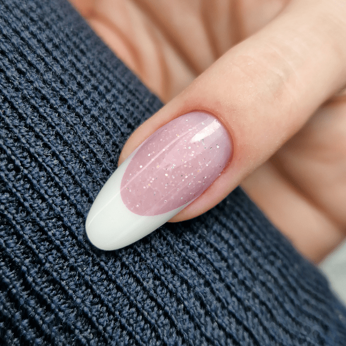Smart Dark Nude Glitter Gel - HEMA Mentes Építőzselé