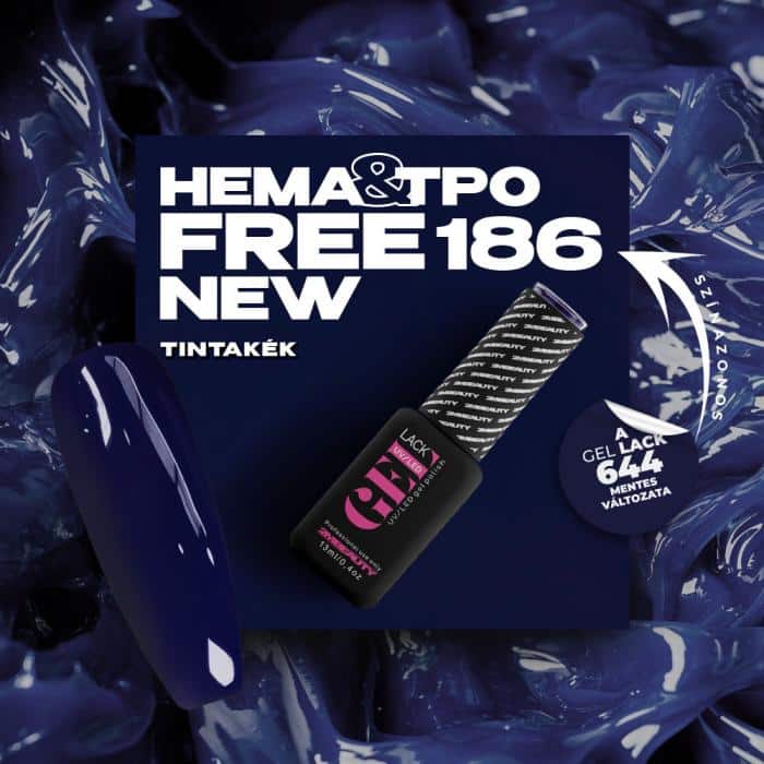 Gel Lack - HEMA Mentes 186