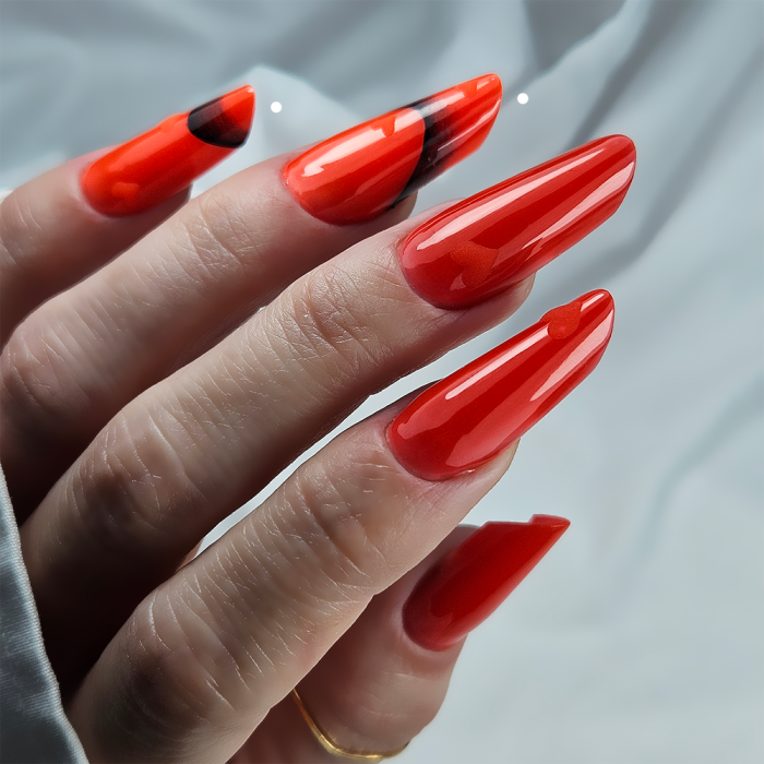 No Filing - Poppy Red - HEMA Mentes Reszelésmentes Építőzselé