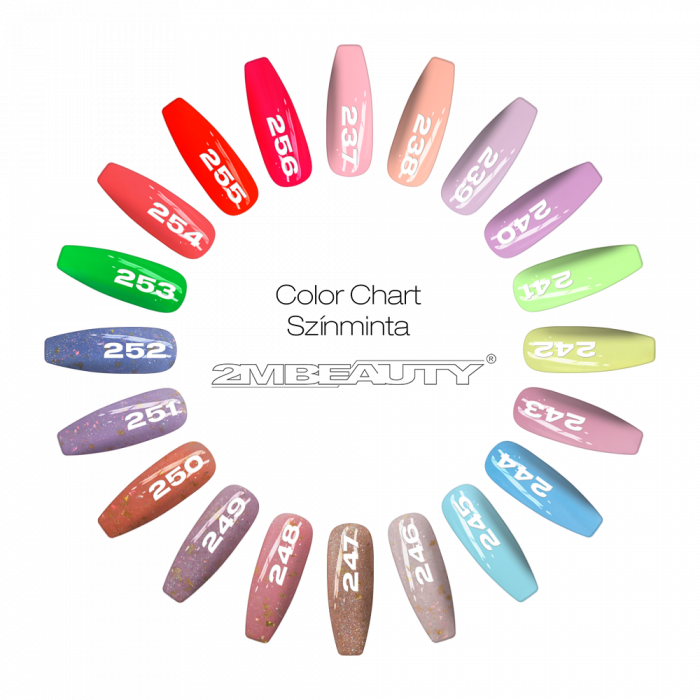 Gel Lack - HEMA Mentes 254 - Neon