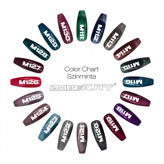 Gel Lack - Magnet 128 - HEMA Mentes