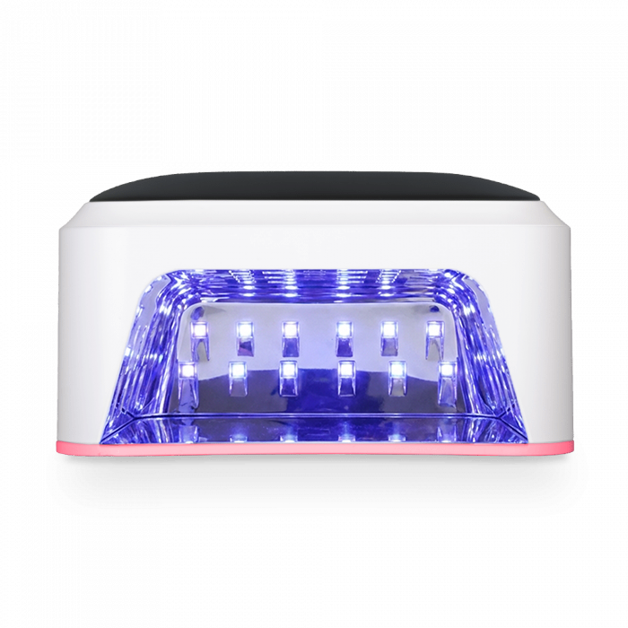 Akkumulátoros Kéztámaszos MultiLED Lámpa 01 - 48W Pillow UVLED - Pink