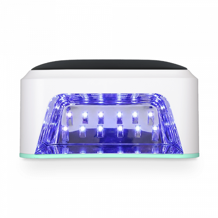 Akkumulátoros Kéztámaszos MultiLED Lámpa 01 - 48W Pillow UVLED - Zöld