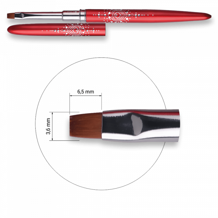 Zselé ecset Gel #4