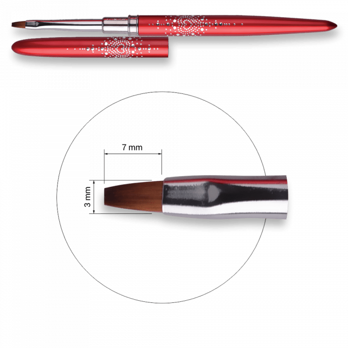 Zselé ecset Gel #2 Long