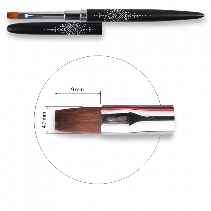 Zselé ecset Gel #6 Long