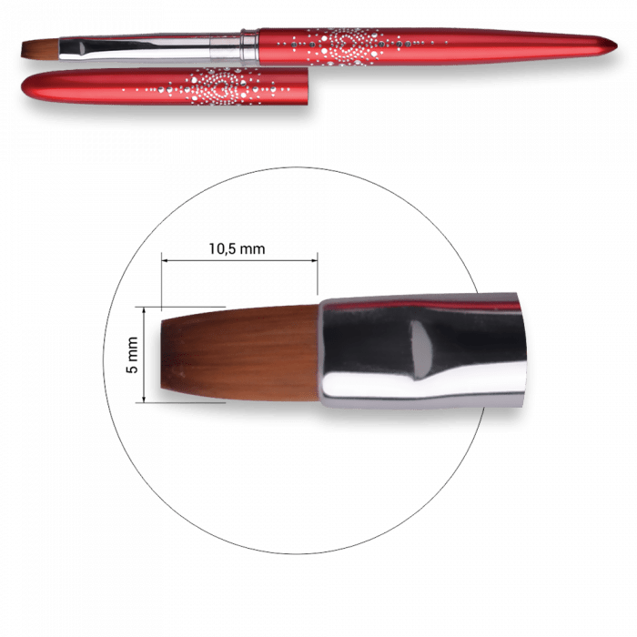 Zselé ecset Gel #8 Long