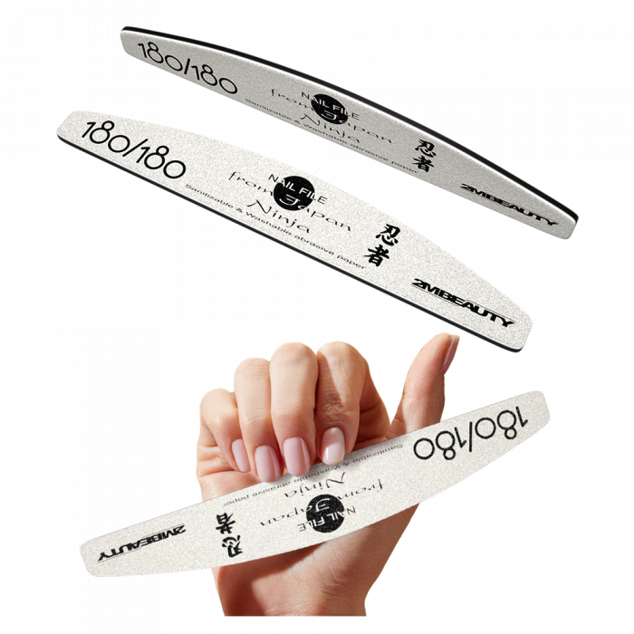 Félhold Körömreszelő Japán - Ninja Fehér #180/180