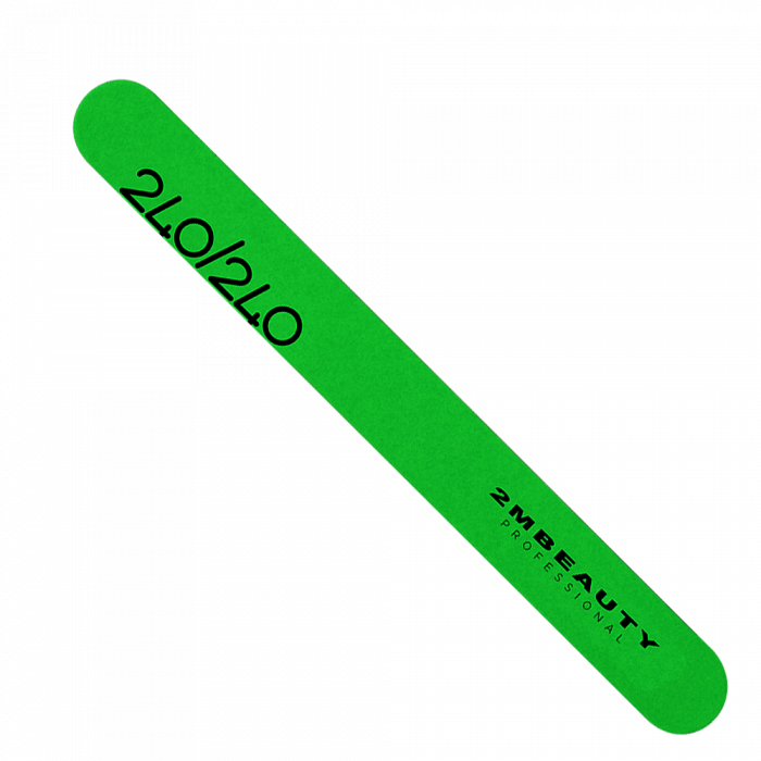 Egyenes Körömreszelő - Neon Zöld #240/240