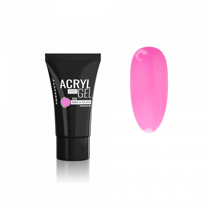 Acryl Pro Gel Glow In The Dark 008 Pink:
 
Sötétben világítós acrylgel-ünk segítségével ...
