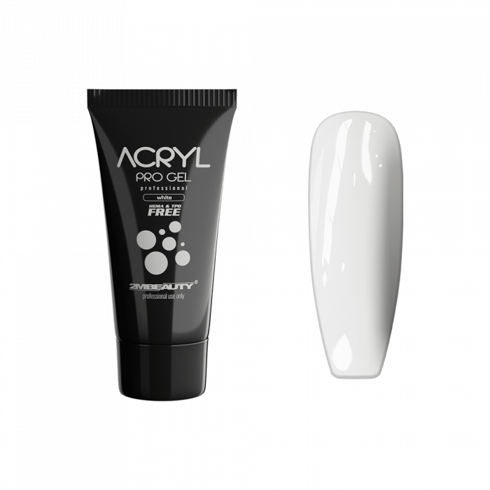 Acryl Pro Gel White - HEMA Mentes Akrilzselé - Tubusos Acryl Pro Gel White - HEMA Mentes Akrilzselé - Tubusos:
White acrylgel-ünk HEMA mentes, így nem ...
