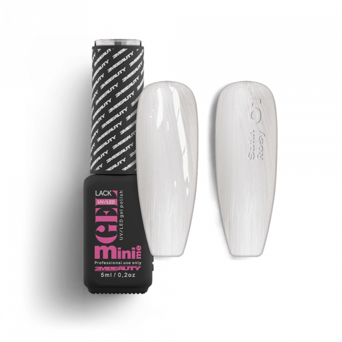 Gel Lack - Satin - 01 Off-White - HEMA Mentes