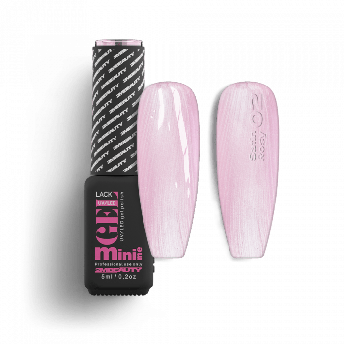 Gel Lack - Satin - 02 Rosy - HEMA Mentes