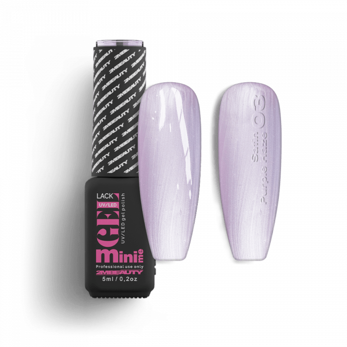Gel Lack - Satin - 03 Purple Haze - HEMA Mentes