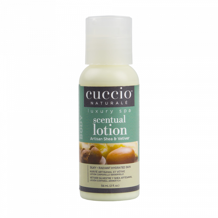 Cuccio Hidratáló Krém Shea Vajjal és Khus-Khus-szal - Scentual Lotion Artisan Shea & Vetiver...