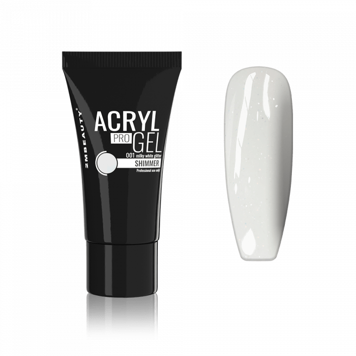 Acryl Pro Gel Shimmer 001 Milky White Glitter - HEMA Mentes Akrilzselé - Tubusos Acryl Pro Gel Shimmer 001 Milky White Glitter - HEMA Mentes Akrilzselé - Tubusos:
A most már HEMA...