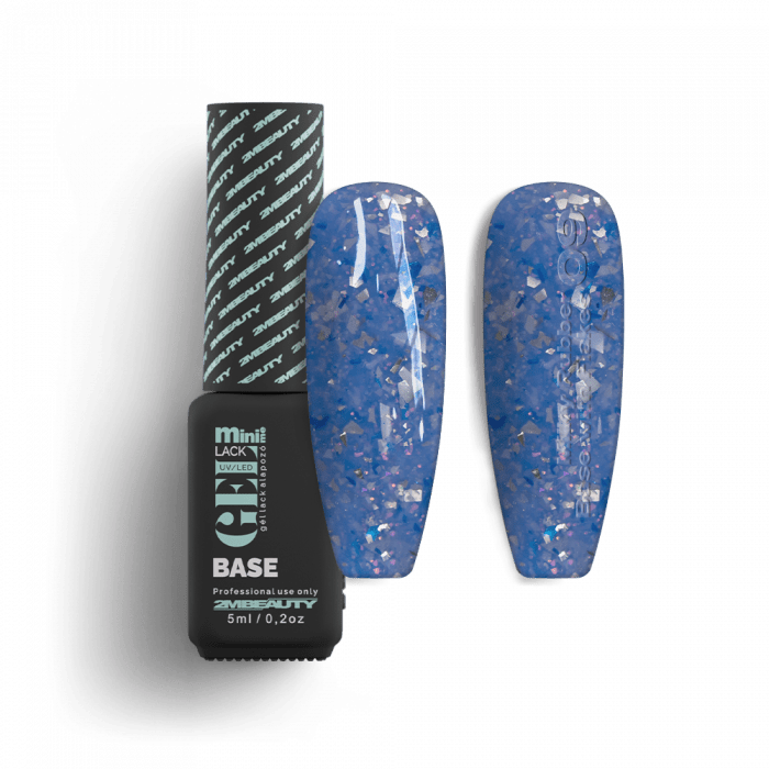 Gel Lack - Milky Rubber Base With Flakes 09 - HEMA Mentes:
Közepes sűrűségű, kék árnyalatú�...