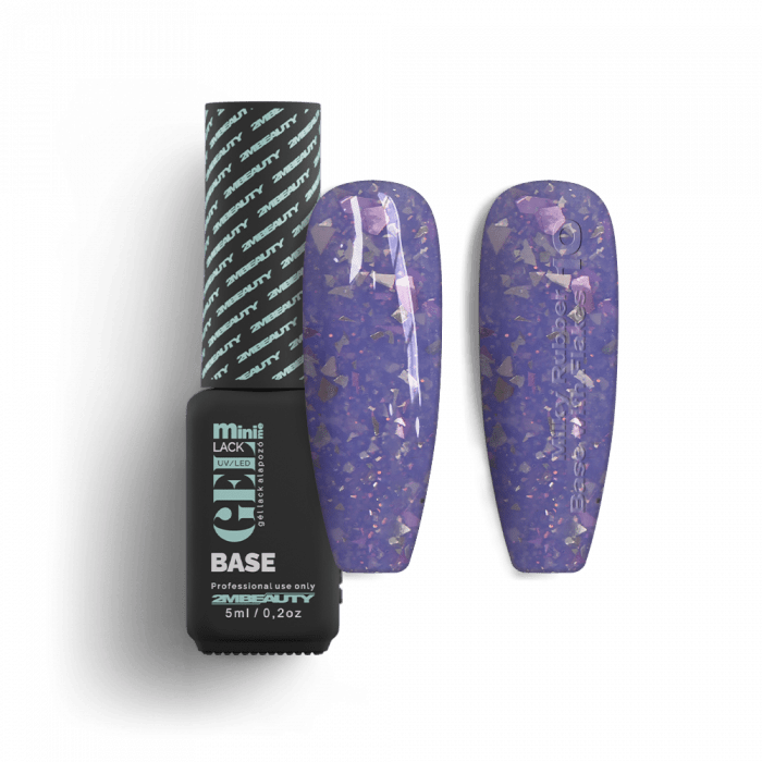 Gel Lack - Milky Rubber Base With Flakes 10 - HEMA Mentes:
Közepes sűrűségű, levendulalila ár...