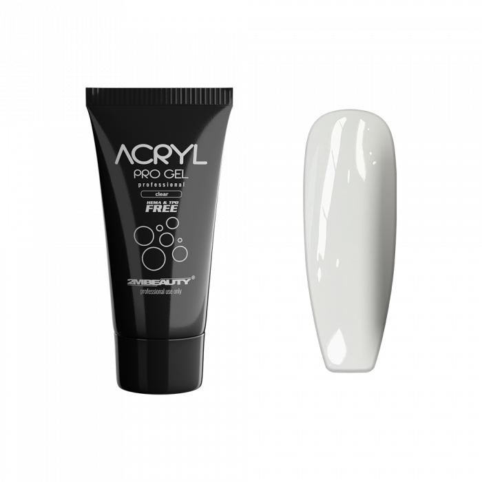 Acryl Pro Gel Clear - HEMA Mentes Akrilzselé:
HEMA mentes clear acrylgel-ünk segítségével bá...