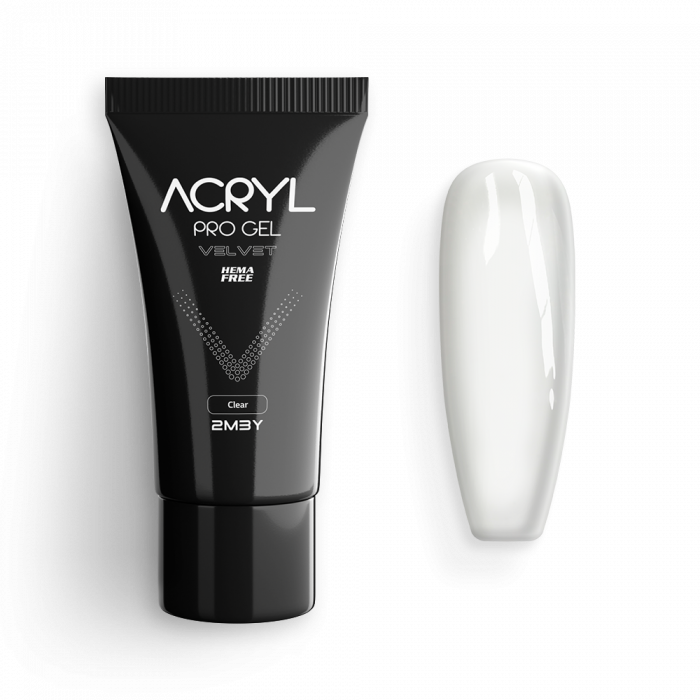 Acryl Pro Gel Velvet - Clear - HEMA Mentes Akrilzselé Acryl Pro Gel Velvet - Clear - HEMA Mentes Akrilzselé - Tubusos:
HEMA mentes clear acrylgel-ünk ...