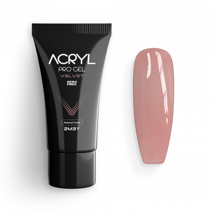 Acryl Pro Gel Velvet - Natural Cover - HEMA Mentes Akrilzselé:
Natural Cover acrylgel-ünk segít...