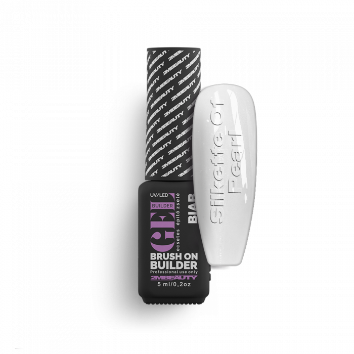 Liquid Polygel BIAB - Silkette - 01 Pearl - HEMA Mentes Ecsetes Építőzselé:
Fehér színű, se...