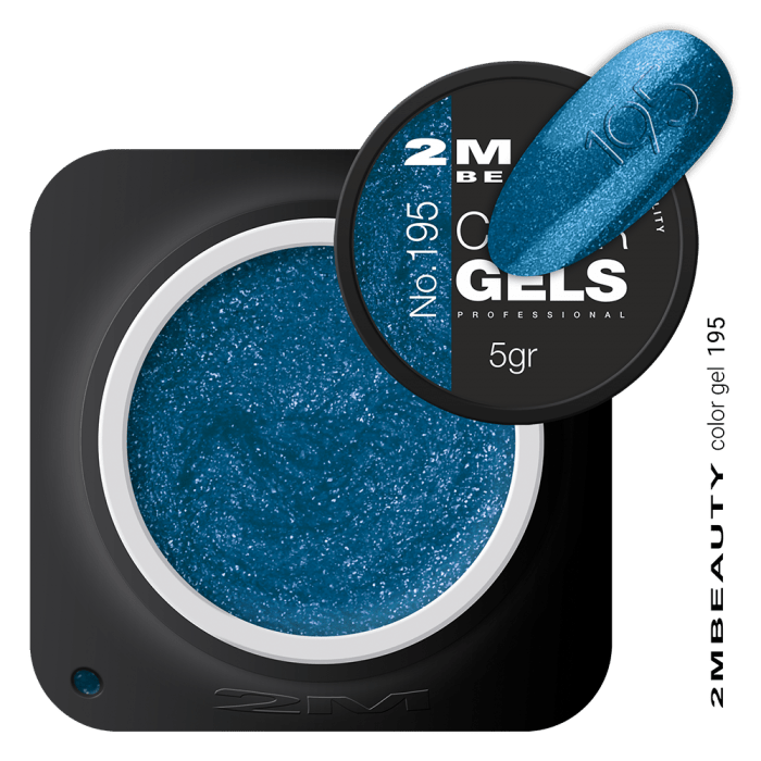 Színes Zselé - Csillámos 195 - HEMA Mentes: 
 
Tengerkék színű csillámos color zselé, m...