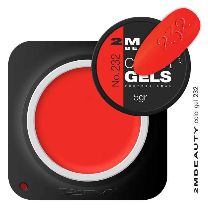 Színes Zselé - Neon 232 - HEMA Mentes: 
 
Neon korall színű matt color zselé, magas pigme...