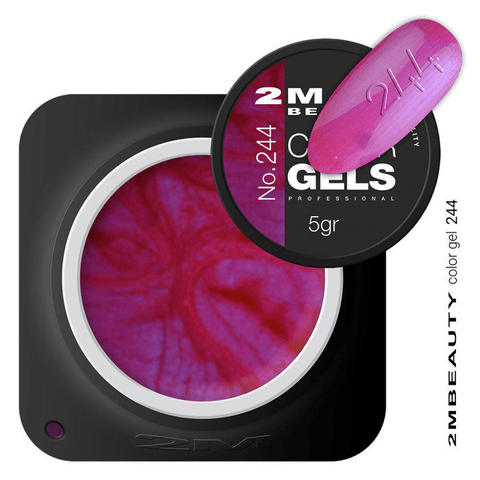 Színes Zselé - Selyemfényű 244 - HEMA Mentes: 
 
Gyöngyházas sötét pink színű, kékes...
