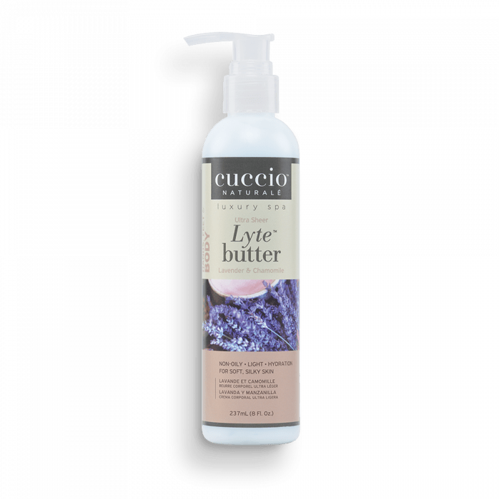 Cuccio Ultrakönnyű Testvaj Levendulával és Kamillával - Lyte Butter Ultra Sheer Lavender & ...